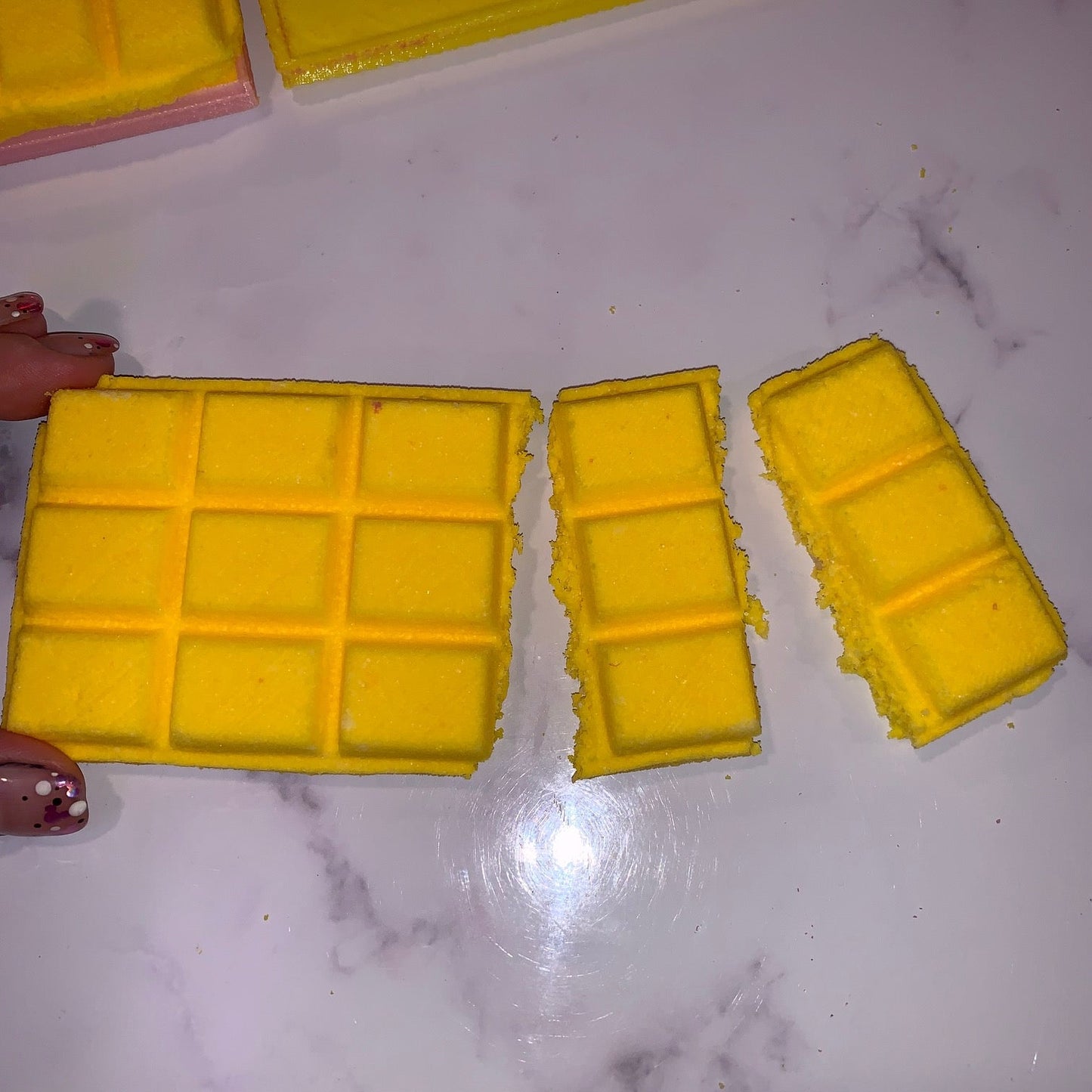 Chocolate Bar Bath Bomb Hand Mold