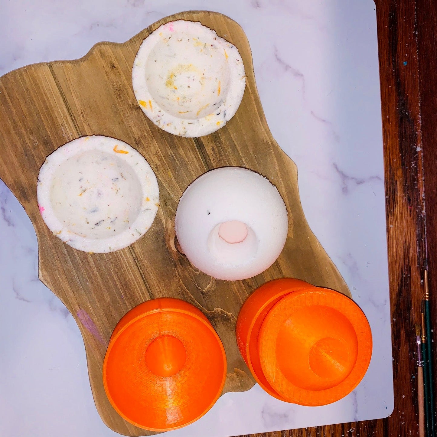 Bombshell Bath Bomb Hand Mold