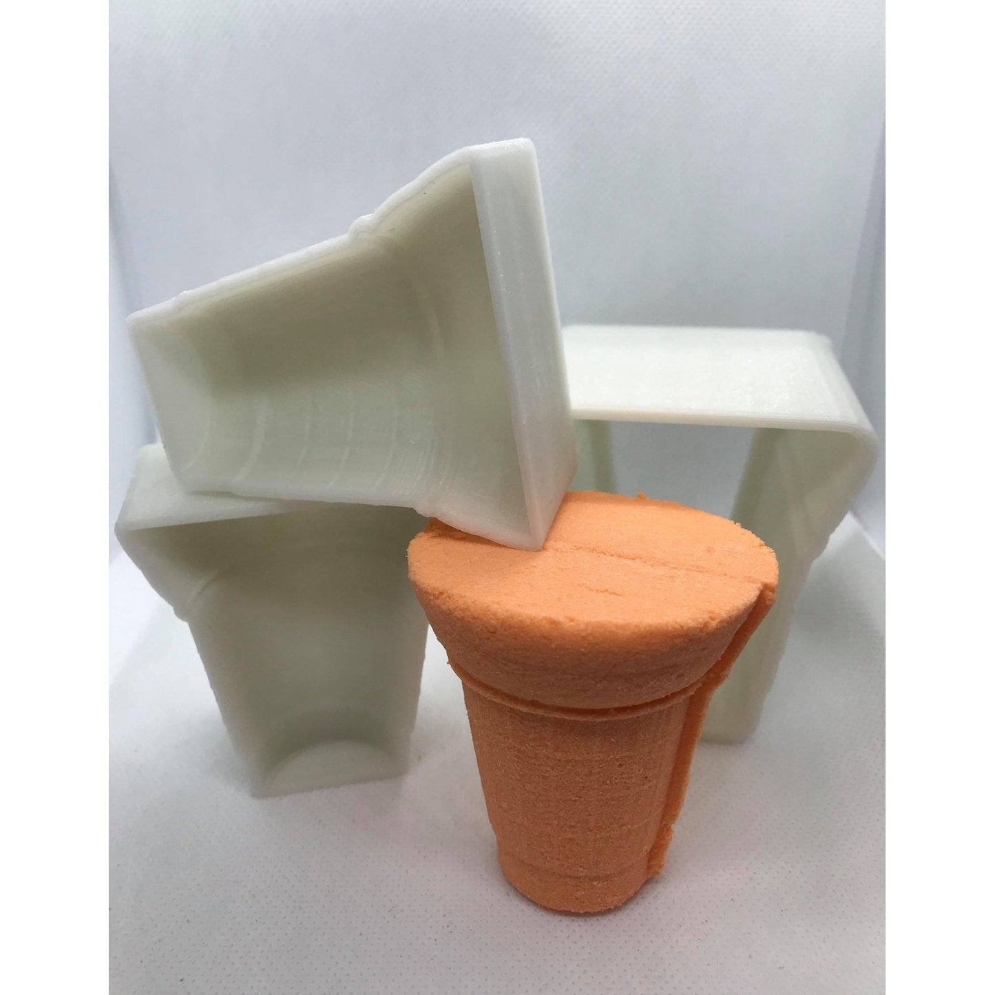 Ice Cream Cone Bath Bomb Hand Mold