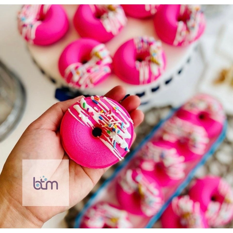 Mini Donut Bath Bomb Hand Mold