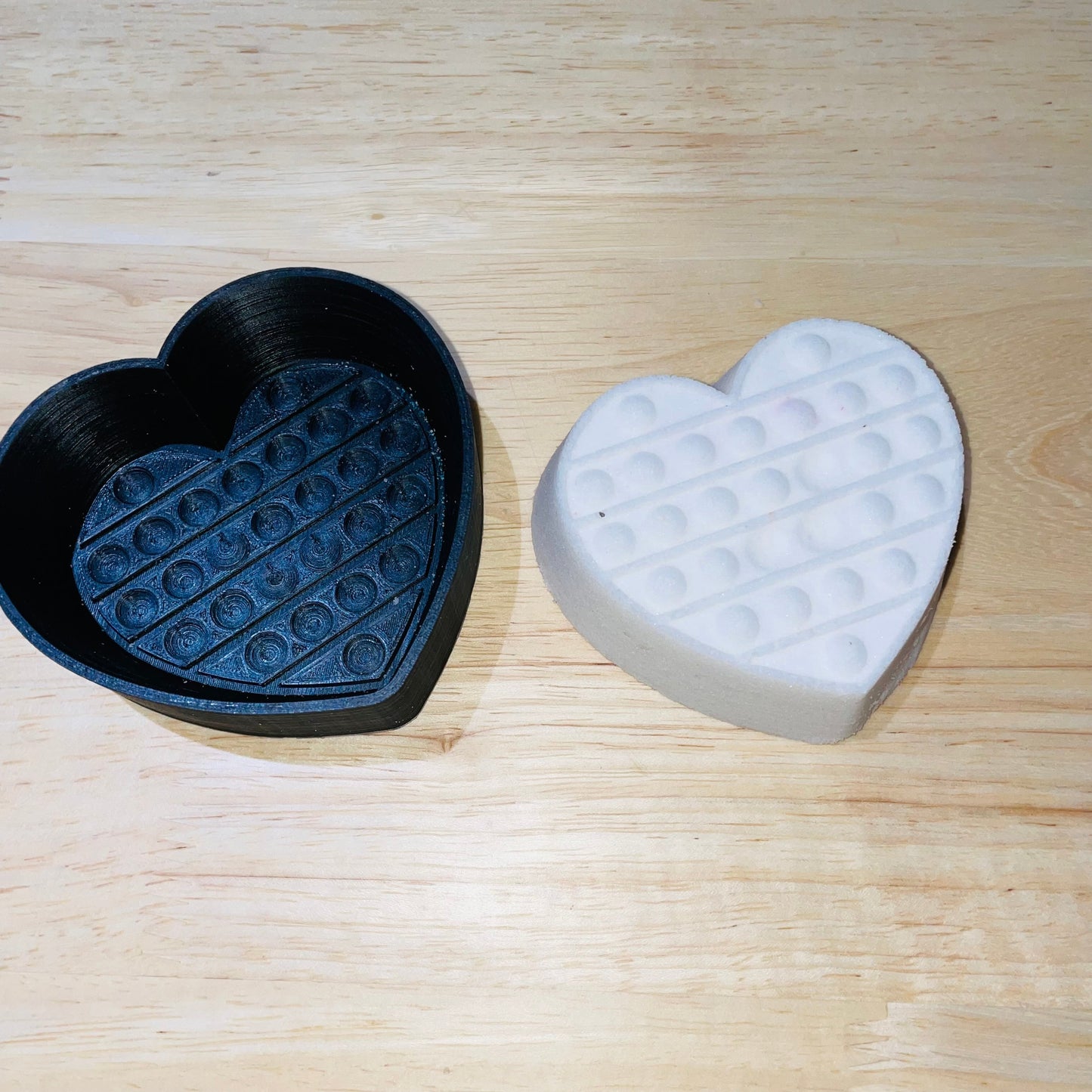 Heart Pop-It Hybrid Mold