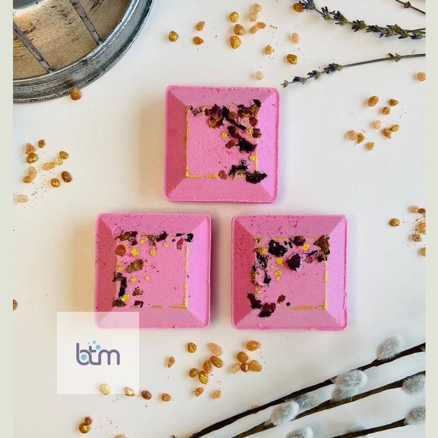 Gem Cube Bath Bomb Hand Mold