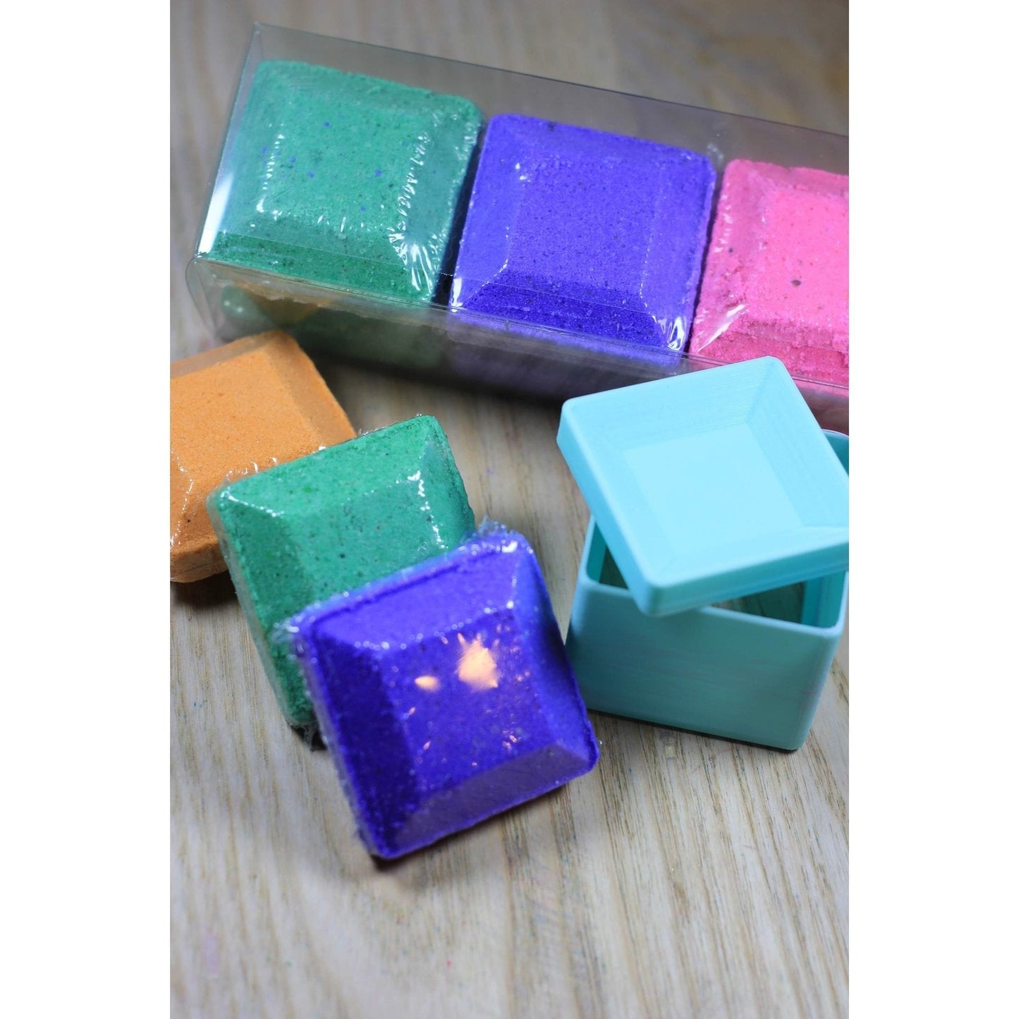 Gem Cube Bath Bomb Press Mold