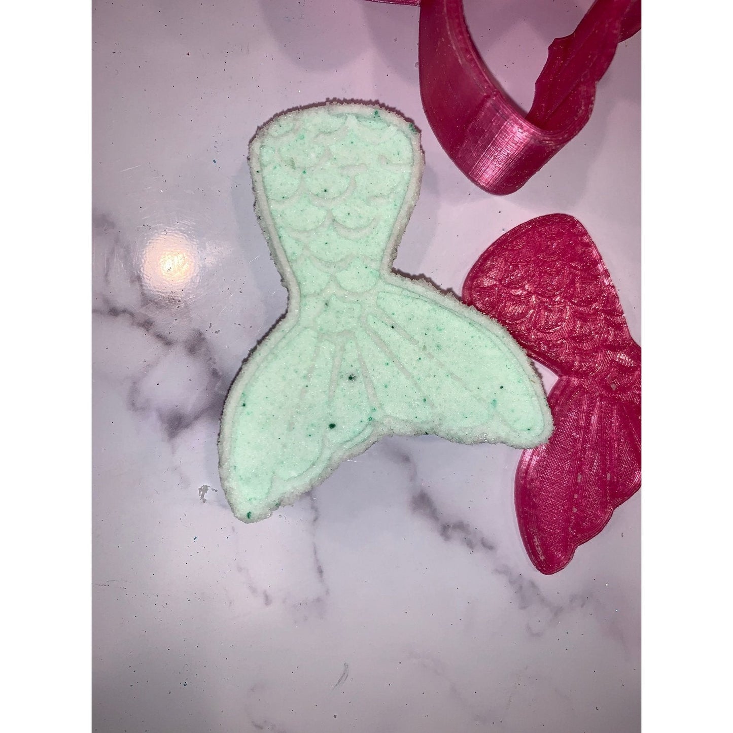 Mermaid Tail 2 Bath Bomb Hand Mold