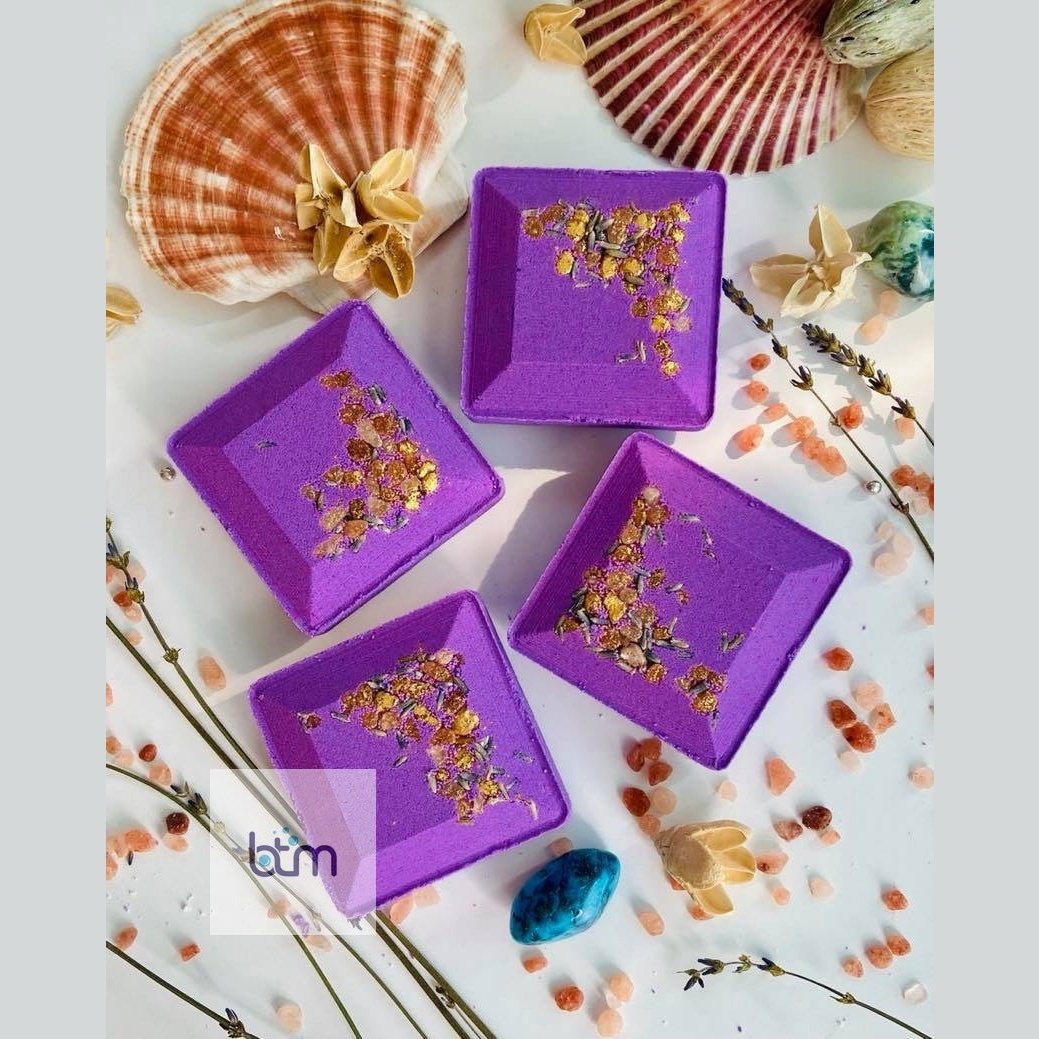 Gem Cube Bath Bomb Hand Mold