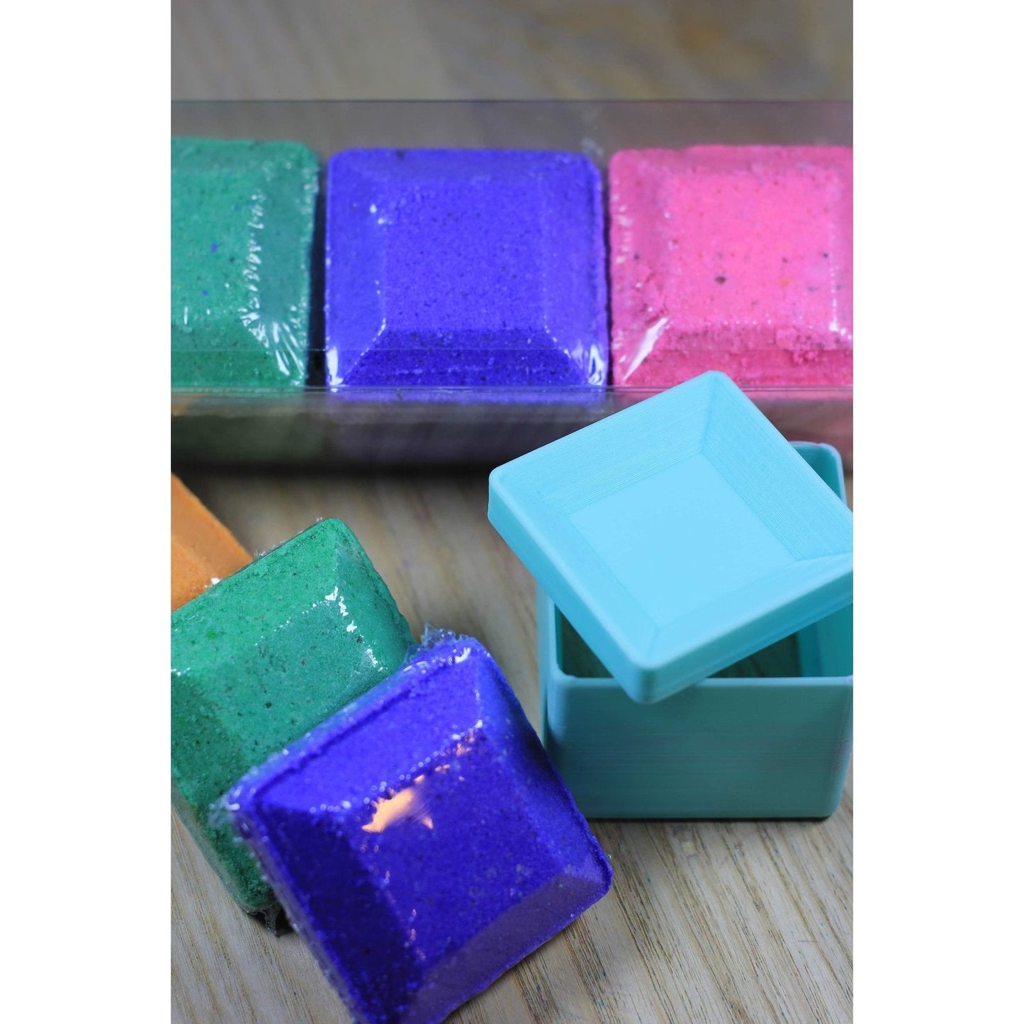 Gem Cube Bath Bomb Press Mold