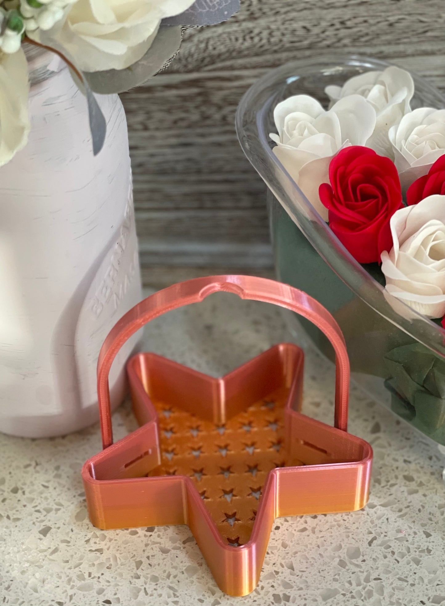 Star Bubble Bar Shower Steamer Basket