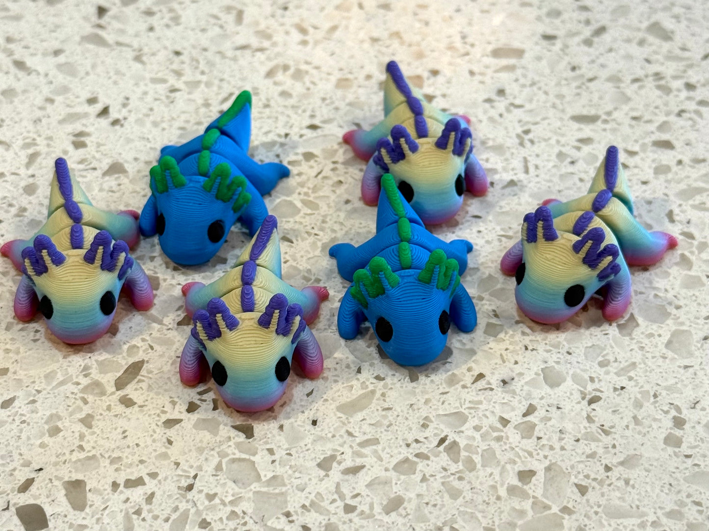 Flexi Mini Toys - 3D printed