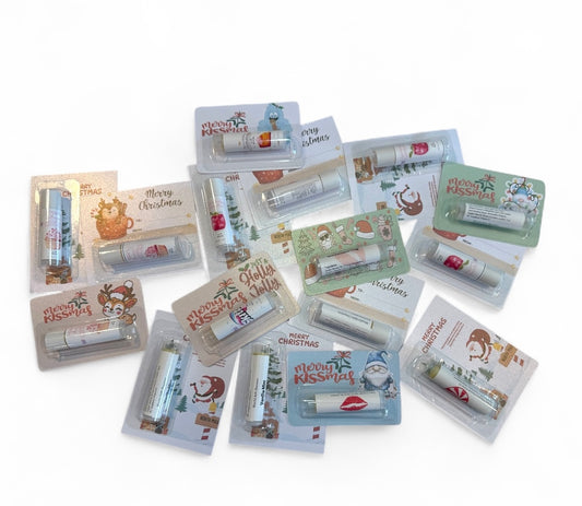 Lip Balm Card Holder with domes