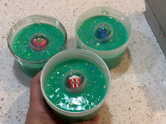 Grinch Snot Bubble Bath Slime