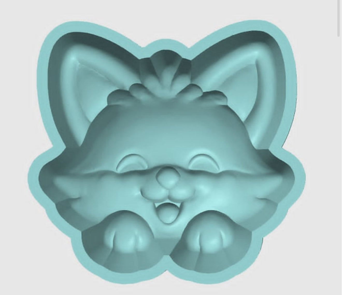Fox - Hybrid - Bath Bomb Mold