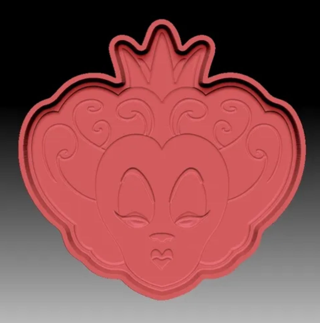Queen of Hearts - Hybrid Bath Bomb Mold