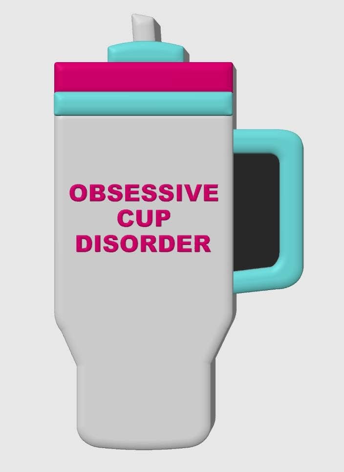 Obsessive Cup Disorder- Hybrid Bath Bomb Mold