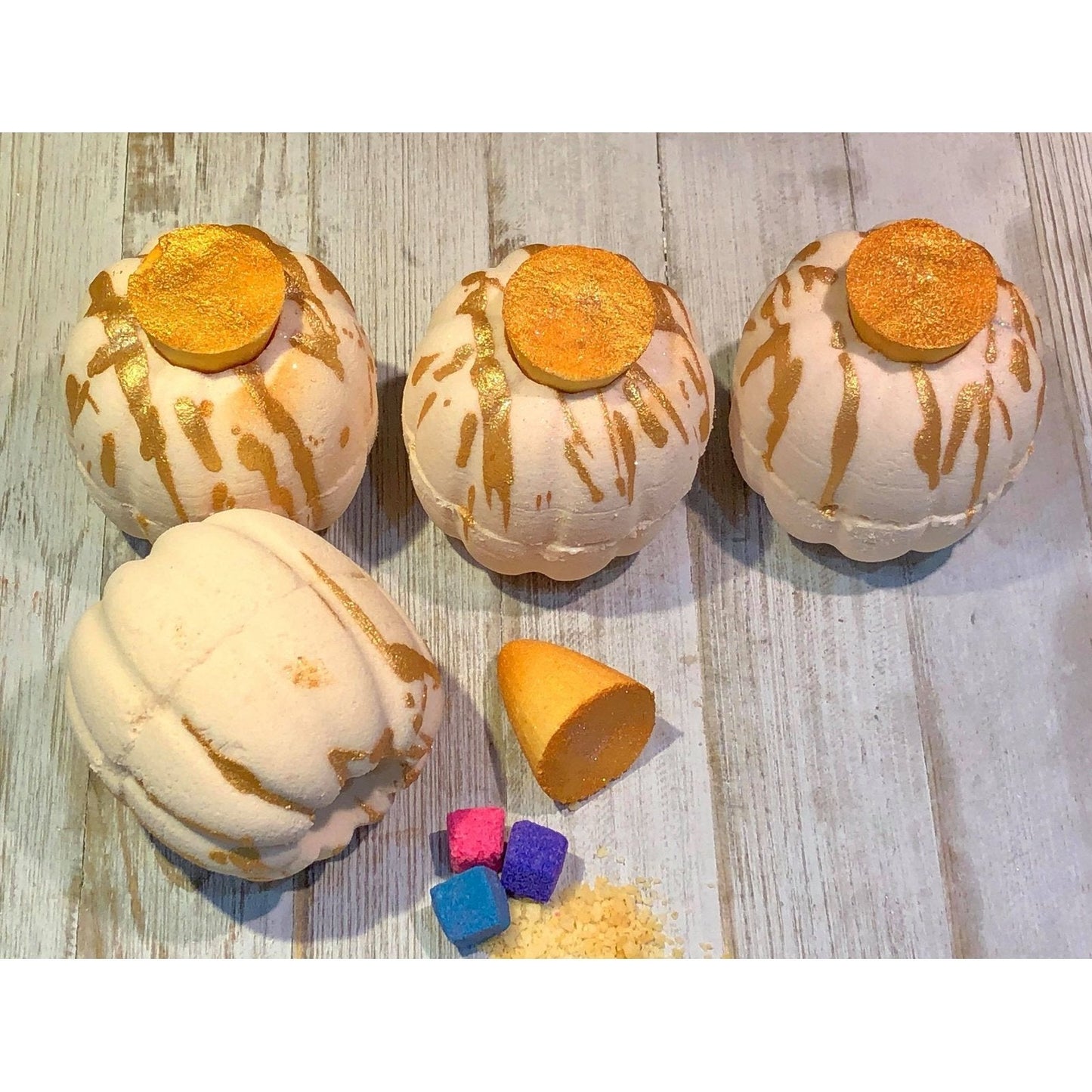 Pumpkin Bombshell Bath Bomb Hand Mold