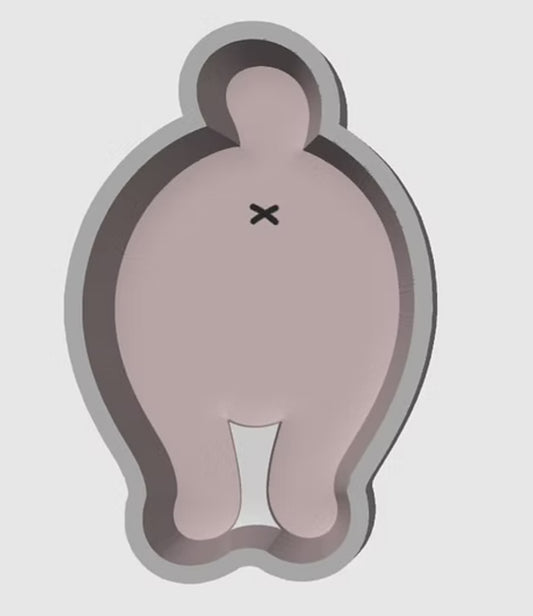 Cat Butt - Bath Bomb Mold