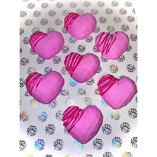 Gem of a Heart Bath Bomb Hand Mold