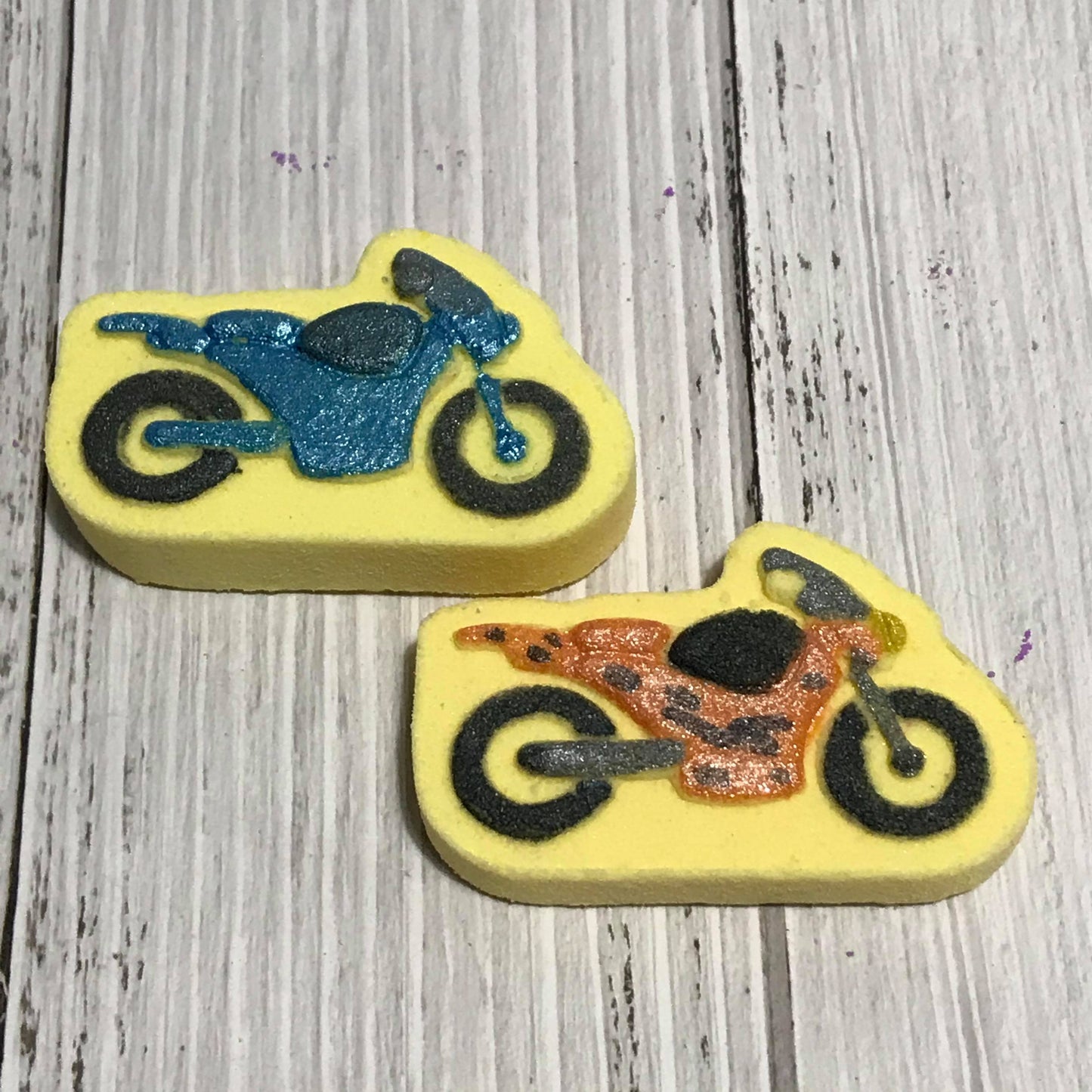 Motorbike Mini Bath Bomb Hand Mold