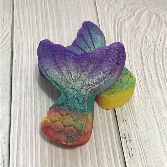 Mermaid Tail 2 Bath Bomb Hand Mold