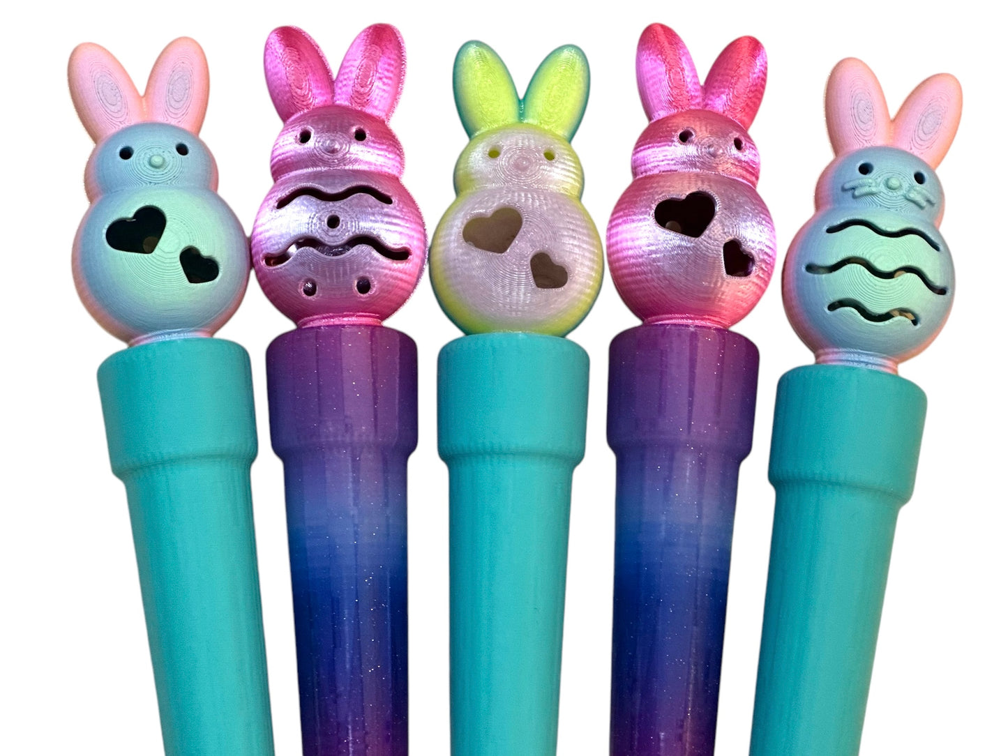 Bunny Peep - Hearts - Magical Bubble Wand