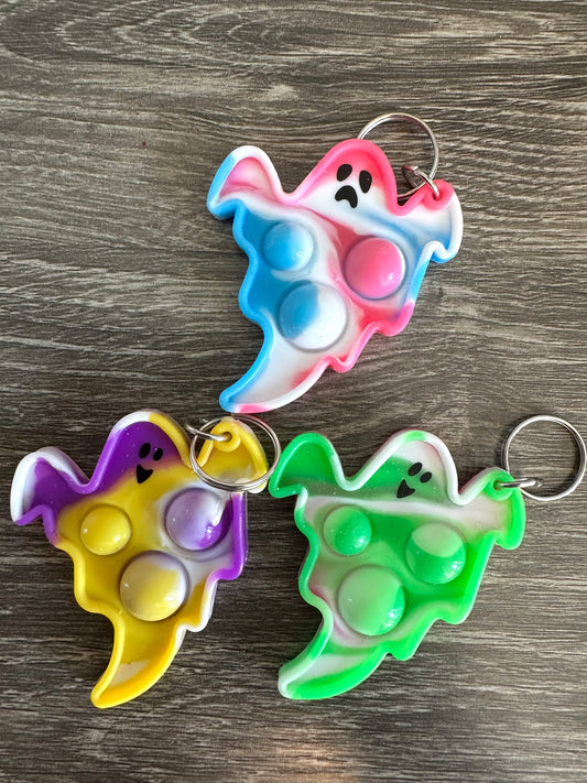 Ghost - Fidget - Pop-it Keychain