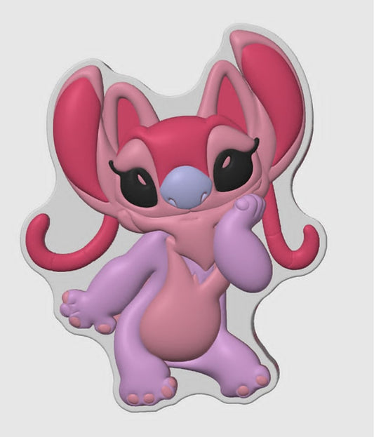 Angel - Blue Alien - Hybrid - Bath Bomb Mold