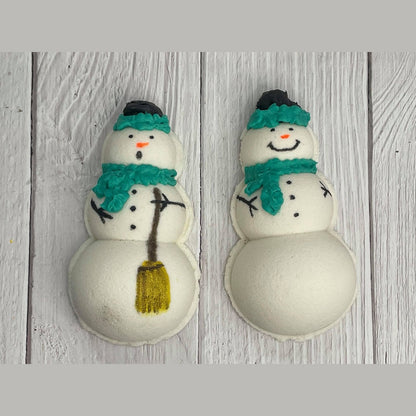 Snowman Bath Bomb Hand Mold