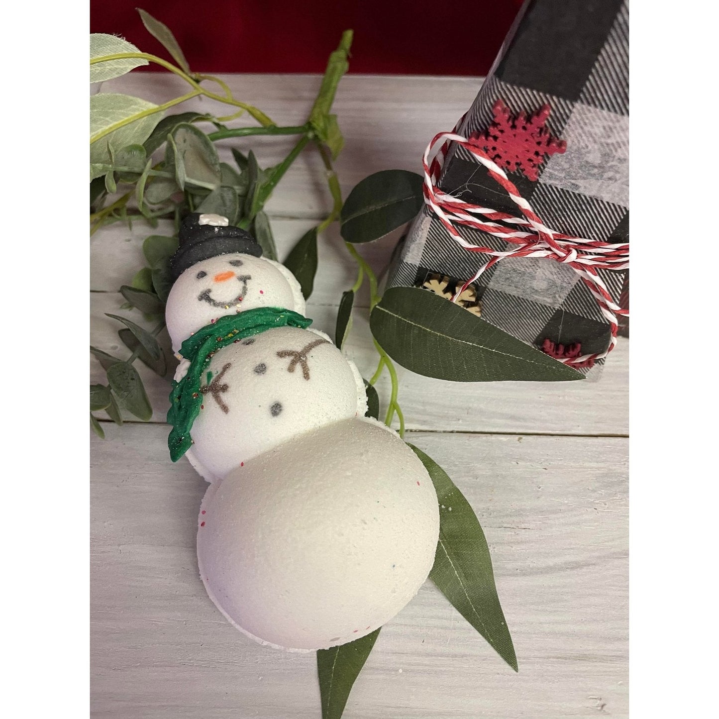 Snowman Bath Bomb Hand Mold