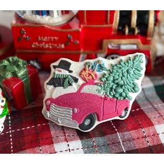 Christmas Truck with Snowman Vacuum Form Molds