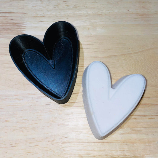 Skinny Heart Hybrid Mold