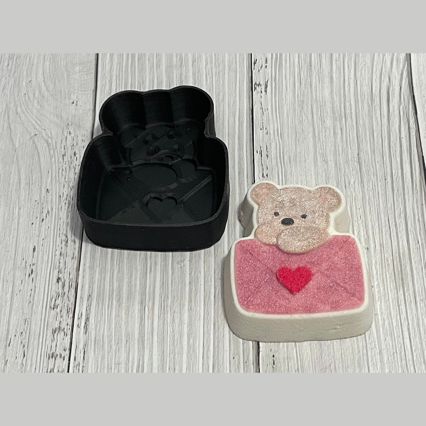 Bear Love Letter Hybrid Mold