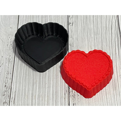 Ruffle Heart Hybrid Mold