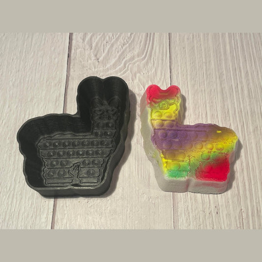 Llama Pop-It Hybrid Mold