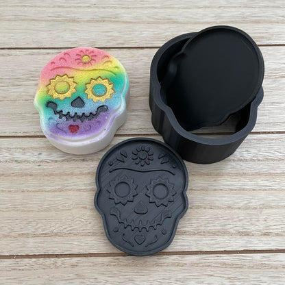 Sugar Skulls Bath Bomb Hand Mold