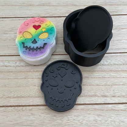 Sugar Skulls Bath Bomb Hand Mold