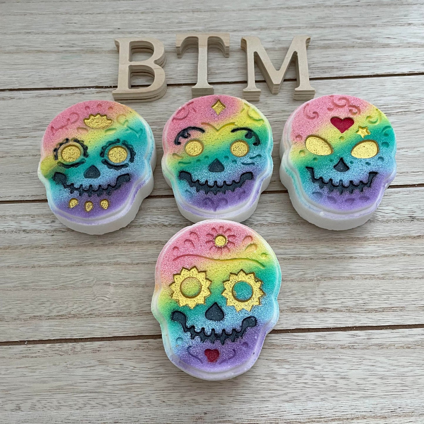 Sugar Skulls Bath Bomb Hand Mold