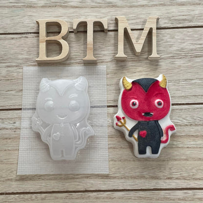 Cute Devil Halloween Vacuum Mold