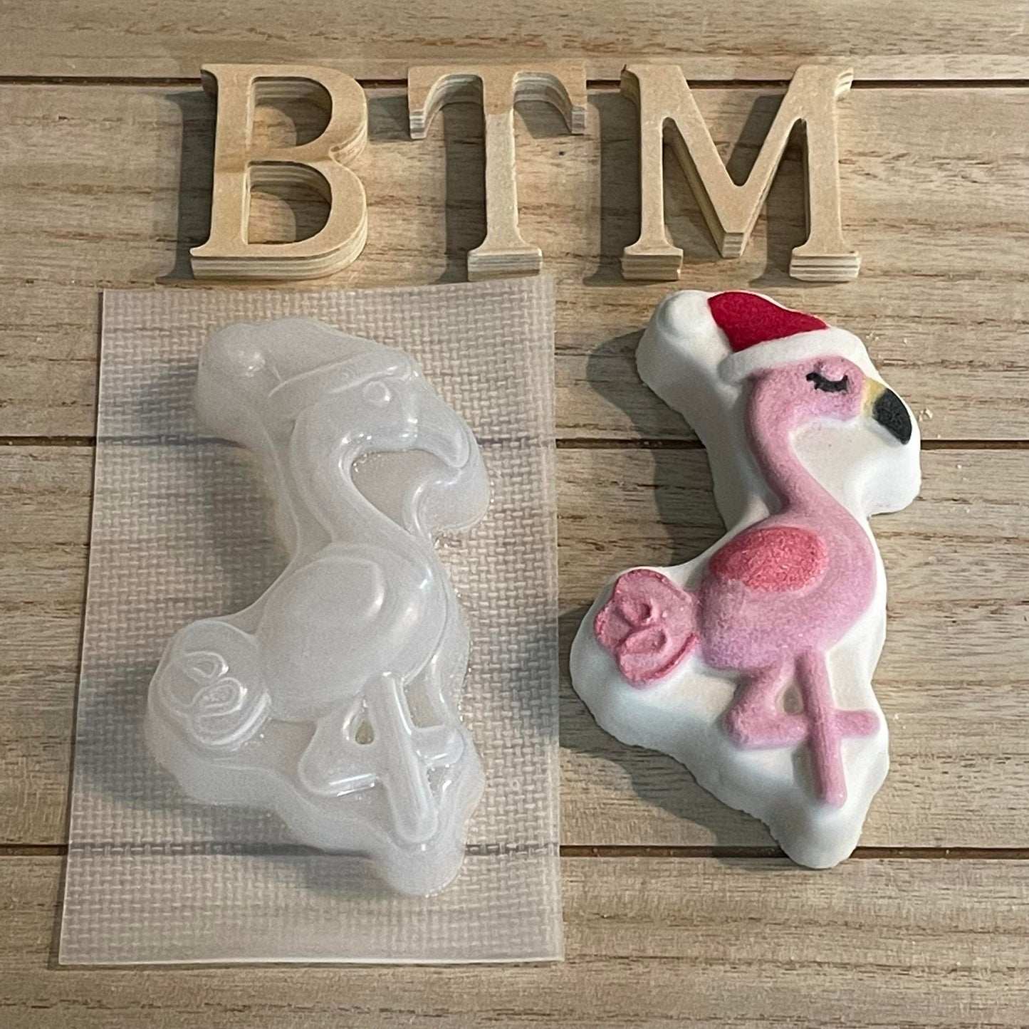 Christmas Flamingo Vacuum Mold