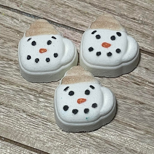 Snowman Mug Bath Bomb Hand Mold 3Piece