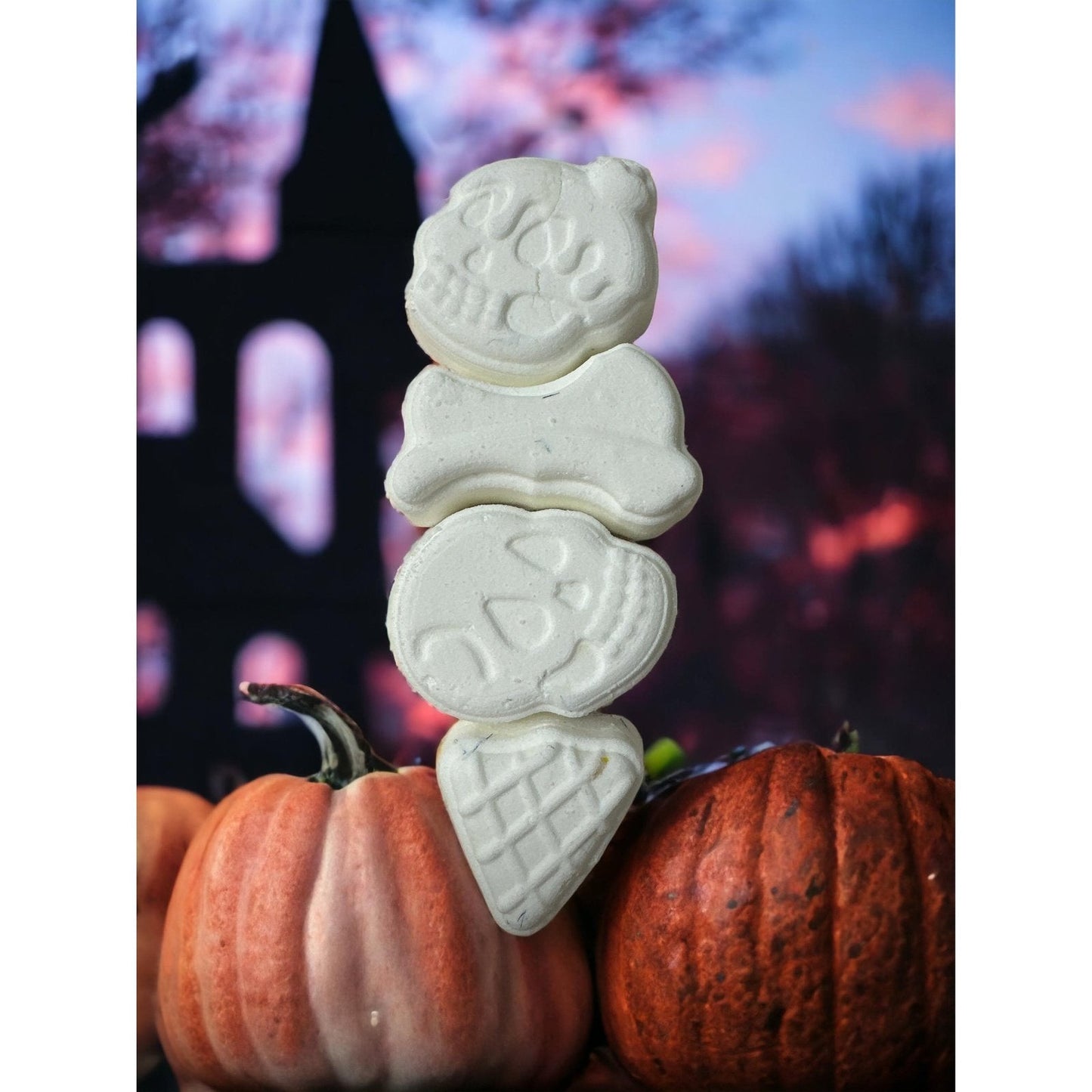 Skull Cream Cone Puzzle Hybrid Mold