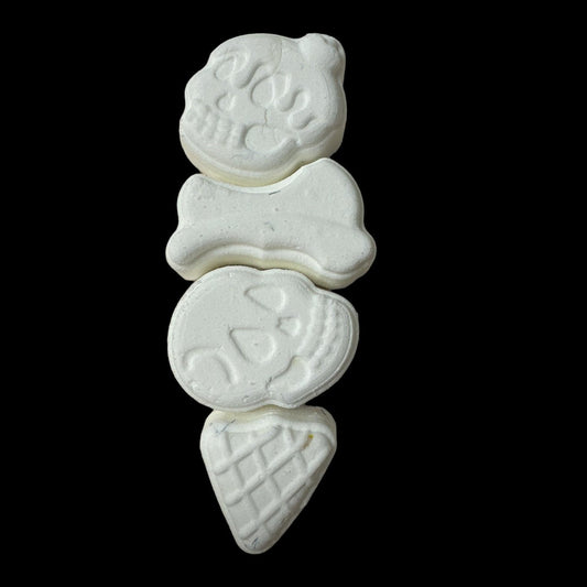 Skull Cream Cone Puzzle Hybrid Mold