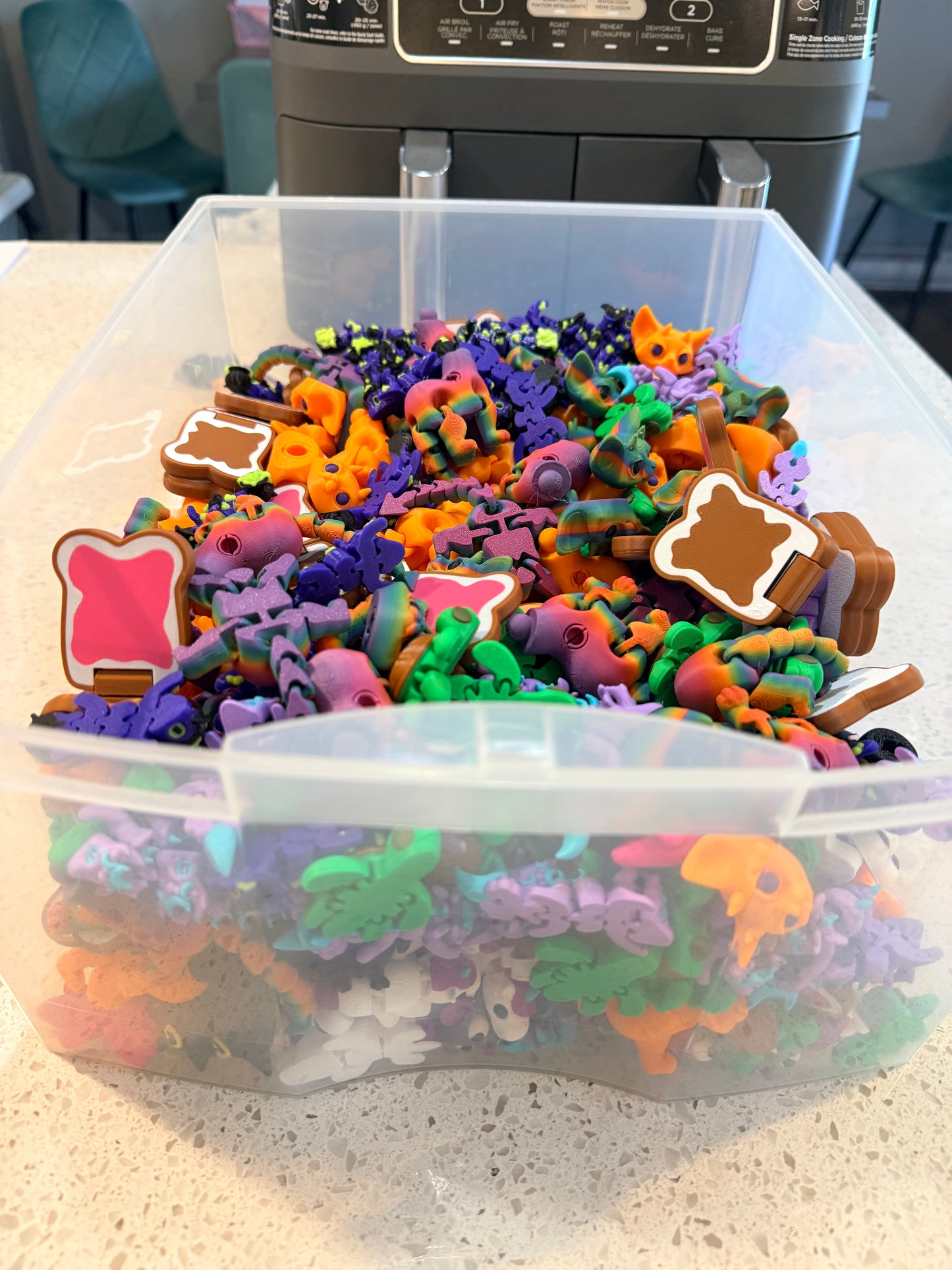 Random Mix - 20 Flexi Toys - 3D printed