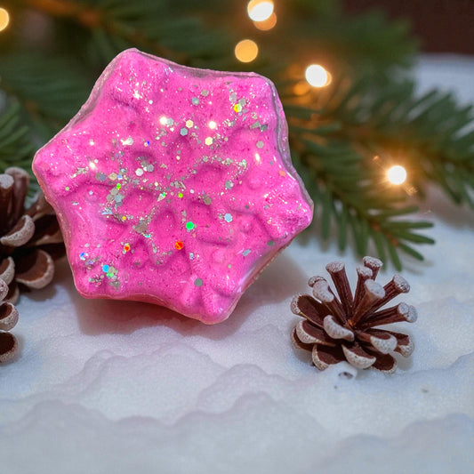 Snowflake - Blissmas - Toy Bath Bombs