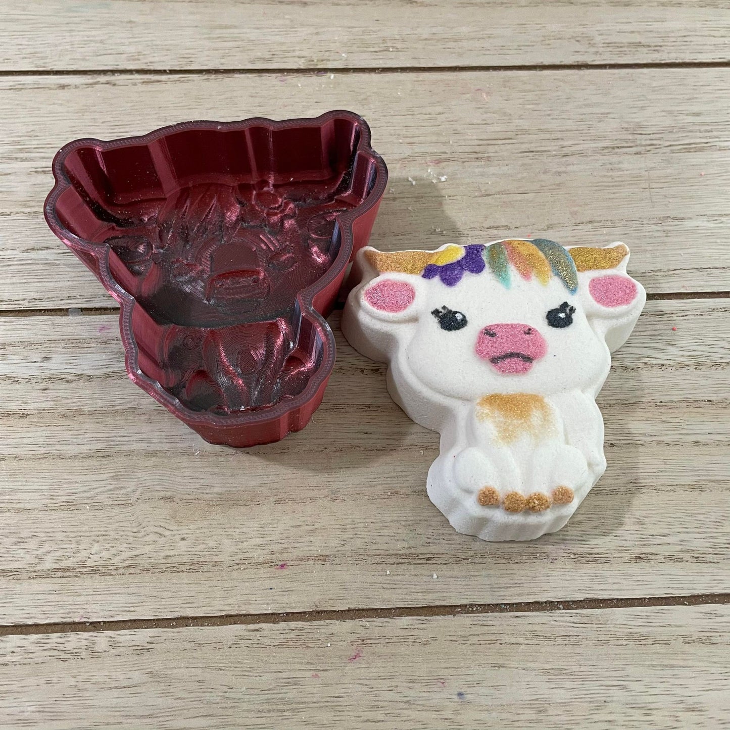 Cute Highland Cow Mold Series