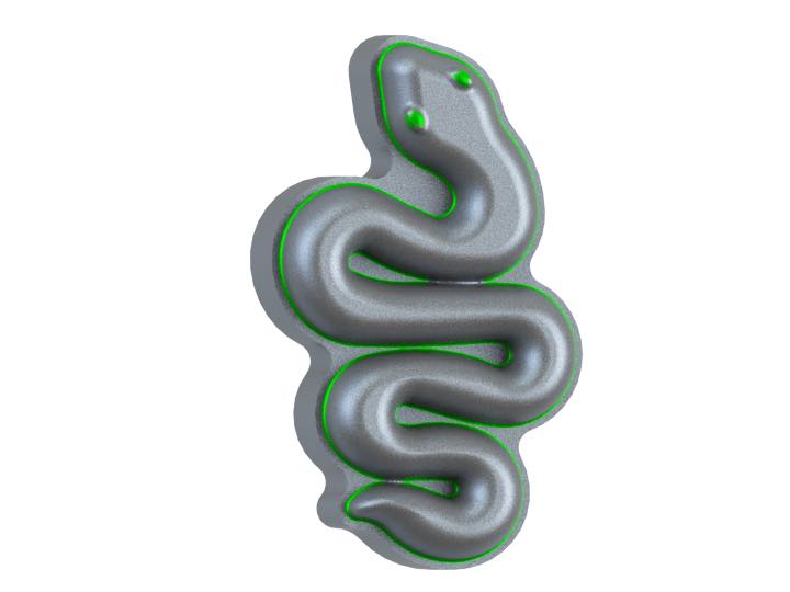 Smooth Snake Mold Series