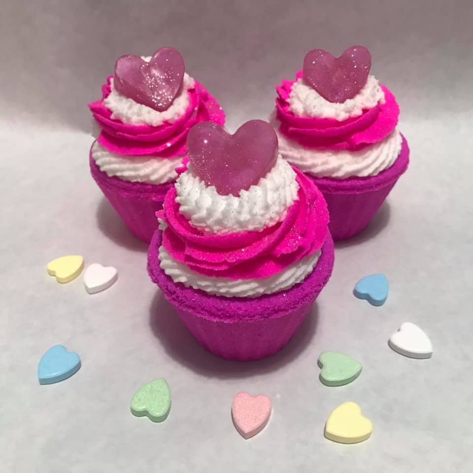 Cupcake Bath Bomb Hand Mold