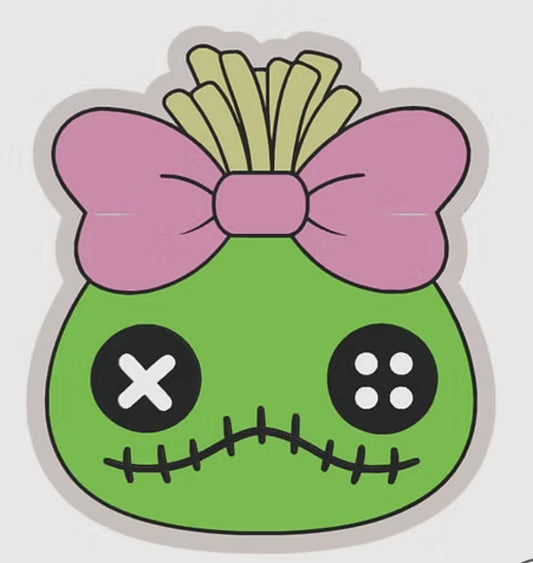 Green Alien Doll - Hybrid - Bath Bomb Mold