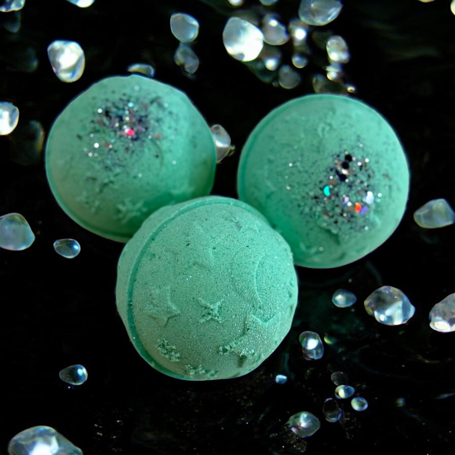 Moon & Stars - Bath Bomb - Angel Aura Crystal