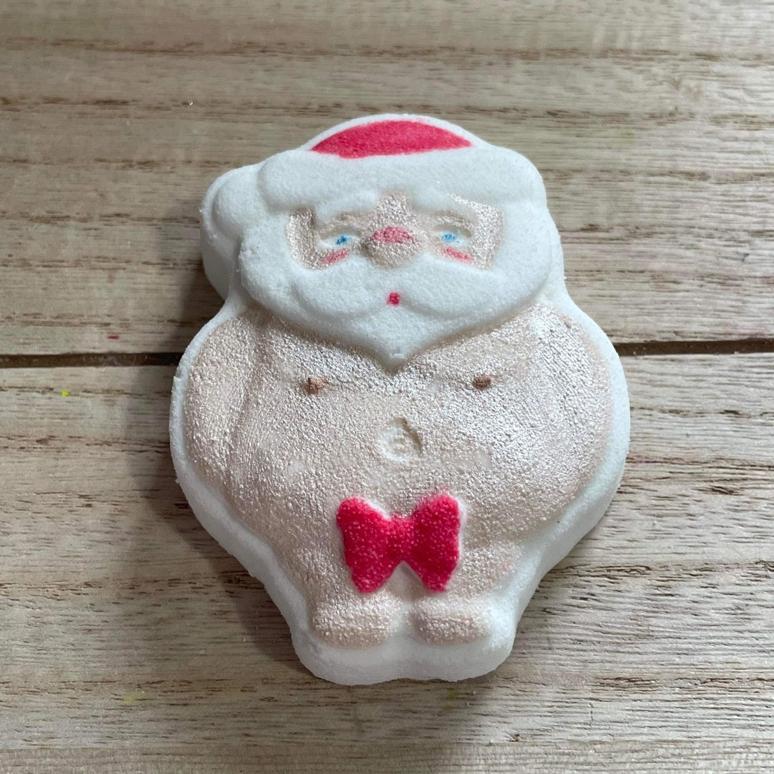 Santa in the Buff Bath Bomb Hand Mold 3Piece