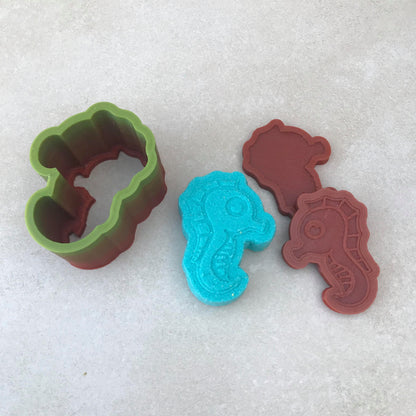 Seahorse Bath Bomb Hand Mold