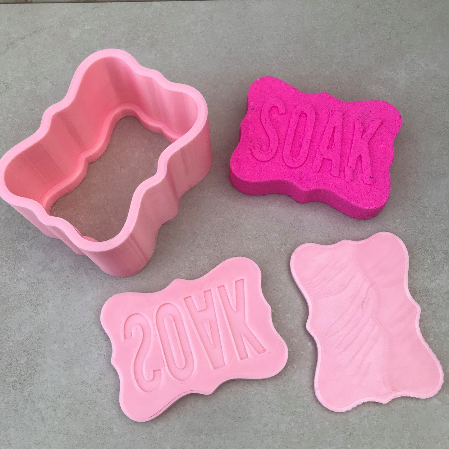 Soak Bath Bomb Hand Mold